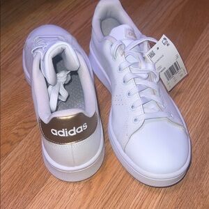 Copper & white cloud foam Adidas size 9 women NEW w tags see other listings NWT